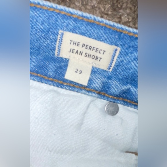 NWOT Madewell the Perfect Short Women's Light Blue - Picture 3 of 4